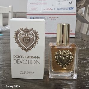 Dolce & Gabbana Devotion Perfume with Gold Heart Design